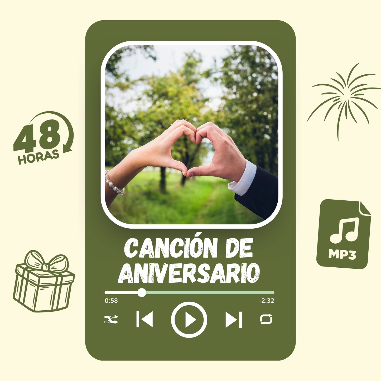 Canción Personalizada — Creada a partir de tu historia de amor