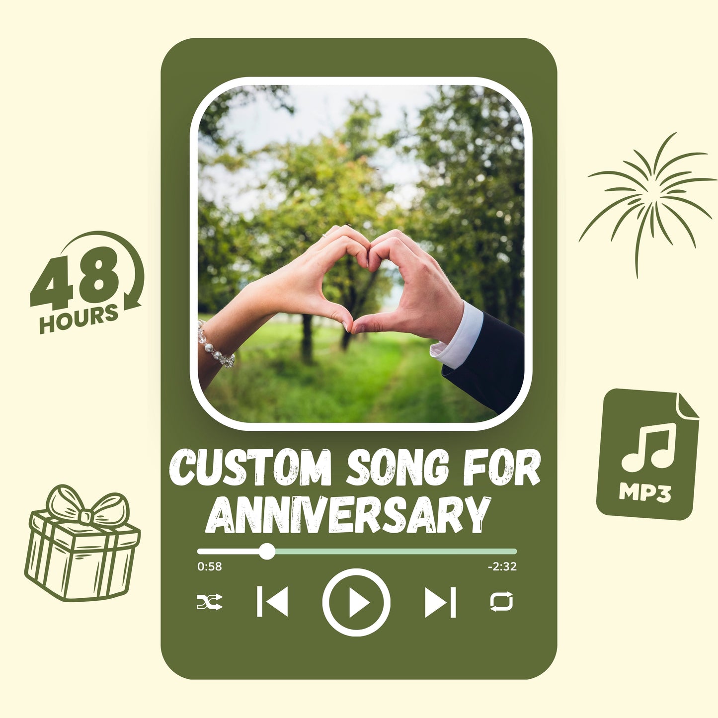 Custom Song — Crafted From Your Love Story